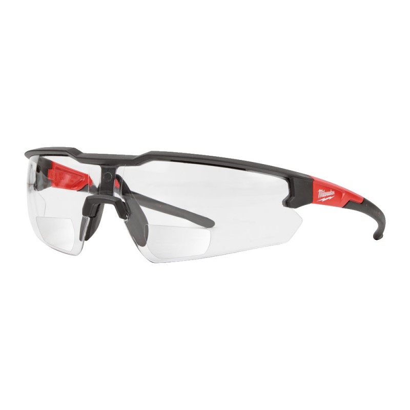 Ochelari de protectie Milwaukee cu lentile incolore cu dioptrie +2.5 - Milwaukee Safety +2.5 Clear 8912